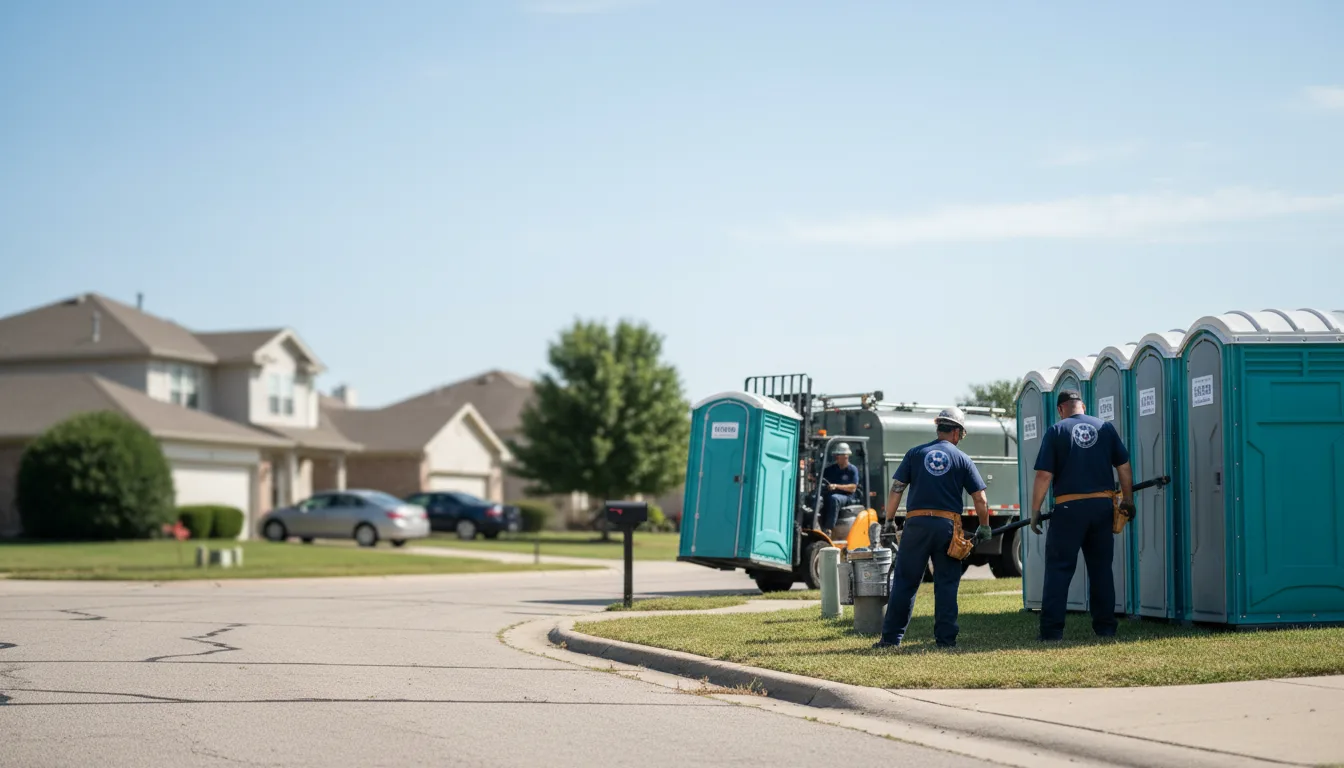Porta Potty Rental in Megargel, TX near me